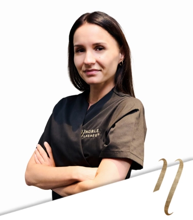 Noble Lashes Instruktorin Natalia Kania
