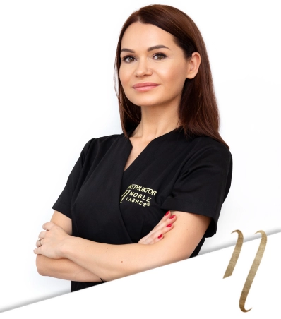 Noble Lashes Instruktorin Agnieszka Suchanek