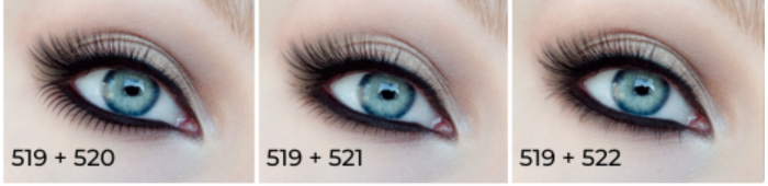Untere Klebestreifen-Wimpern