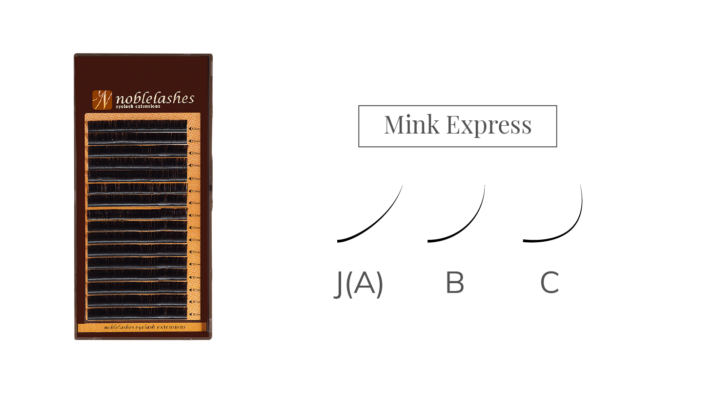 mink express, wimpernbiegung, noble lashes, wimpern