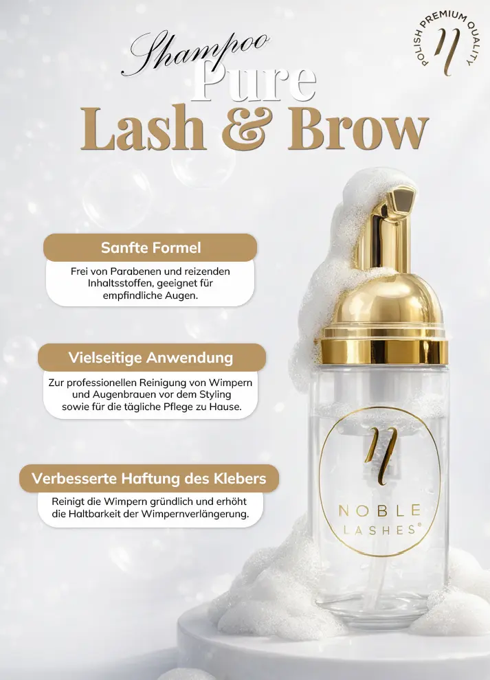 Professionelles Wimpernshampoo Pure Lash & Brow Professionelles Wimpernshampoo Pure Lash & Brow