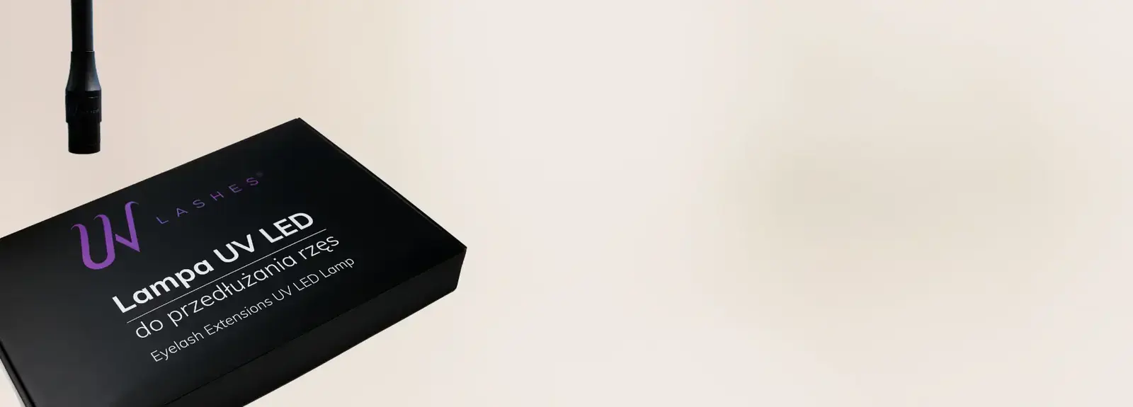 Montage der UV-Lampe für Wimpernverlängerungen