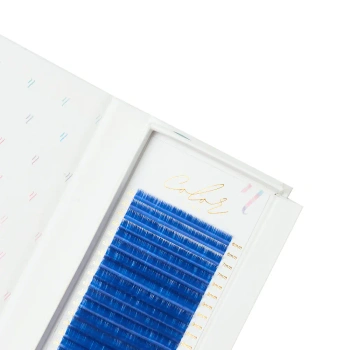 Color Line Wimpern BLUE