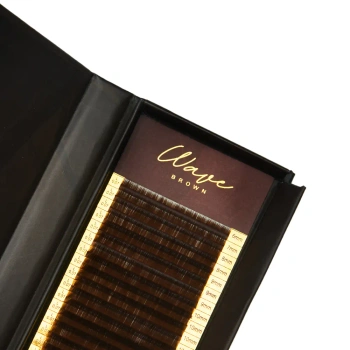 Wave Brown Wimpern - BROWN