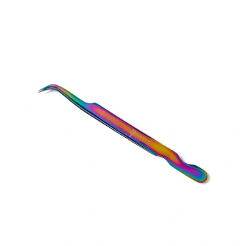 Gebogene Pinzette Regenbogen