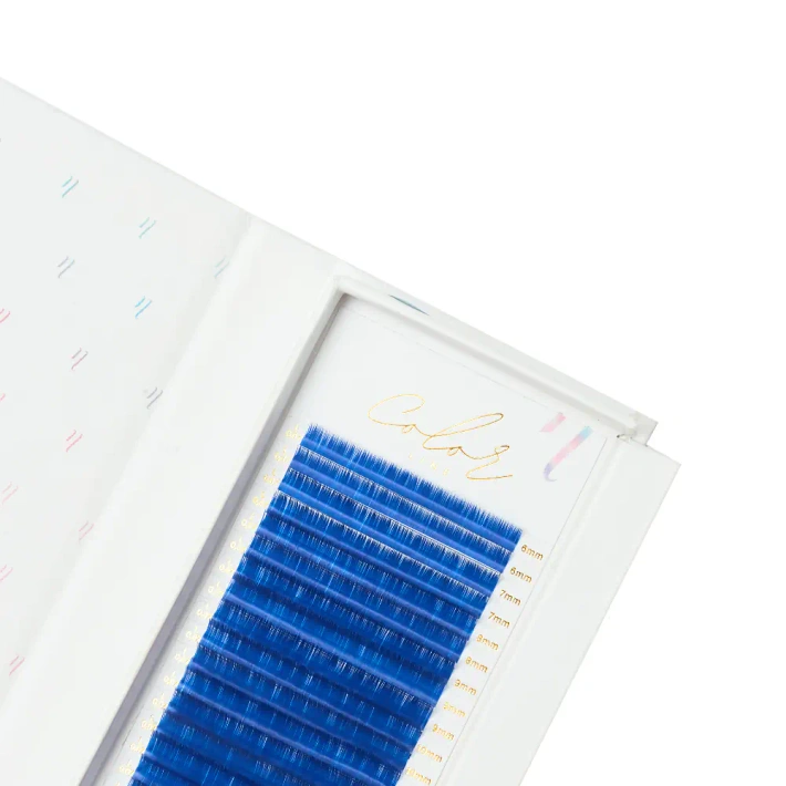 Color Line Wimpern BLUE