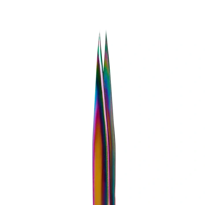 Gerade Pinzette Regenbogen