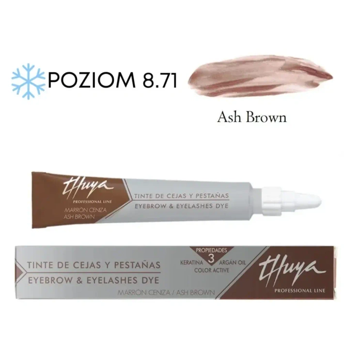 Argan- & Keratinfarbe für Augenbrauen und Wimpern Thuya