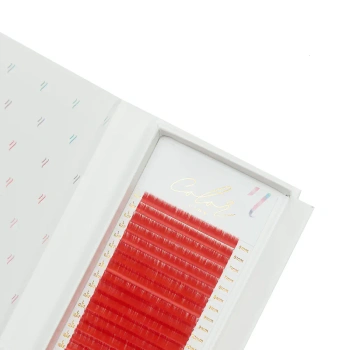 Color Line Wimpern RED
