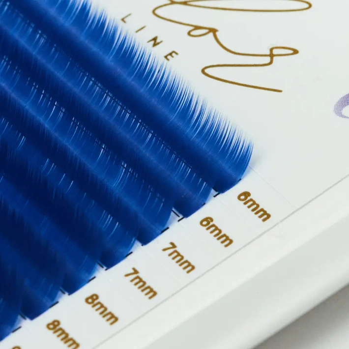 Color Line Wimpern BLUE