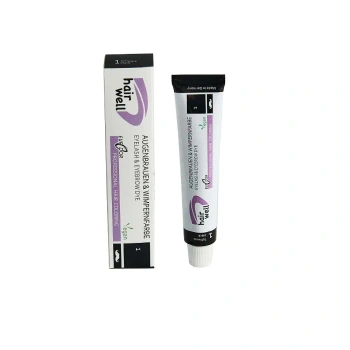 Henna für Brauen und Wimpern HairWell Schwarz