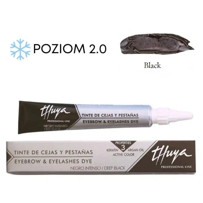 Argan- & Keratinfarbe für Augenbrauen und Wimpern Thuya