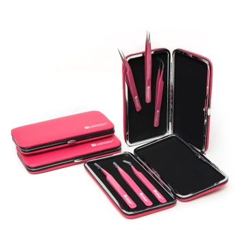 Magnet-Etui mit Pinzettenset