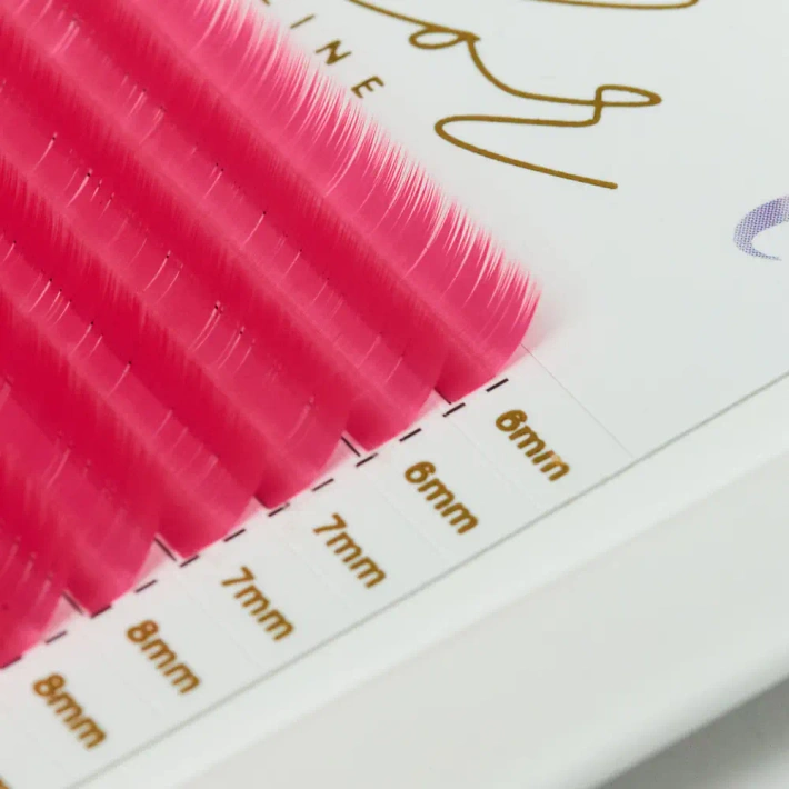 Color Line Wimpern PINK
