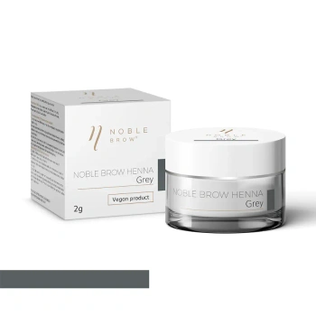 Henna-Puder für die Augenbrauen von Noble Brow - Grey